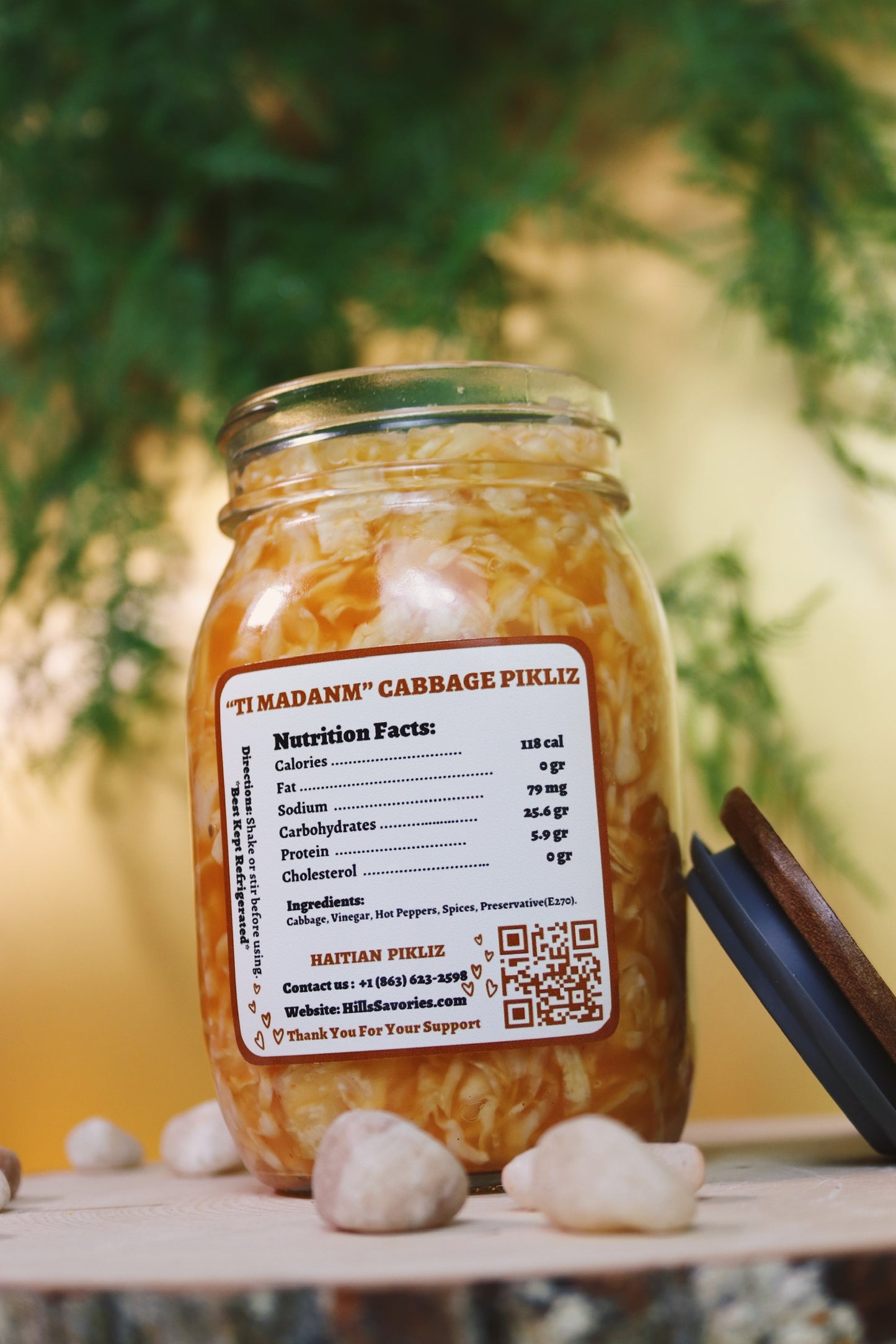 “TI MADANM” CABBAGE PIKLIZ